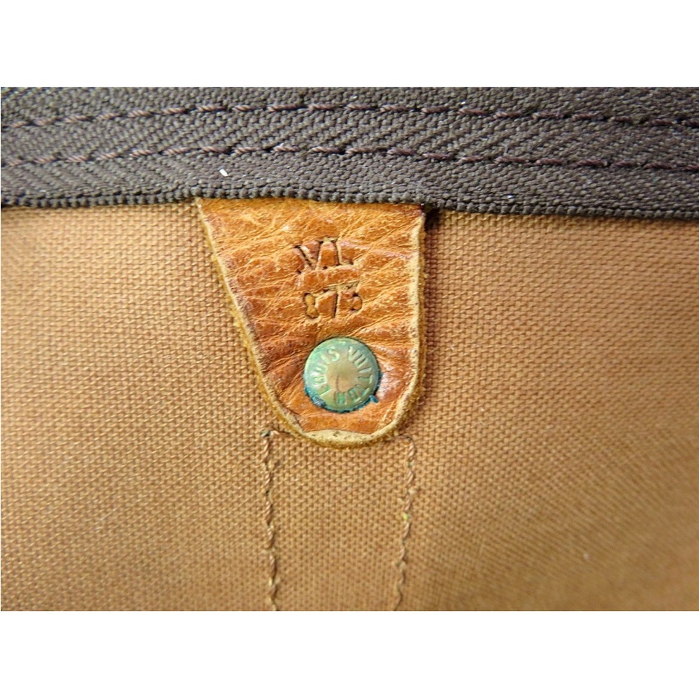 Louis Vuitton Classic Monogram Tan Duffel Bag - Picture 15 of 16